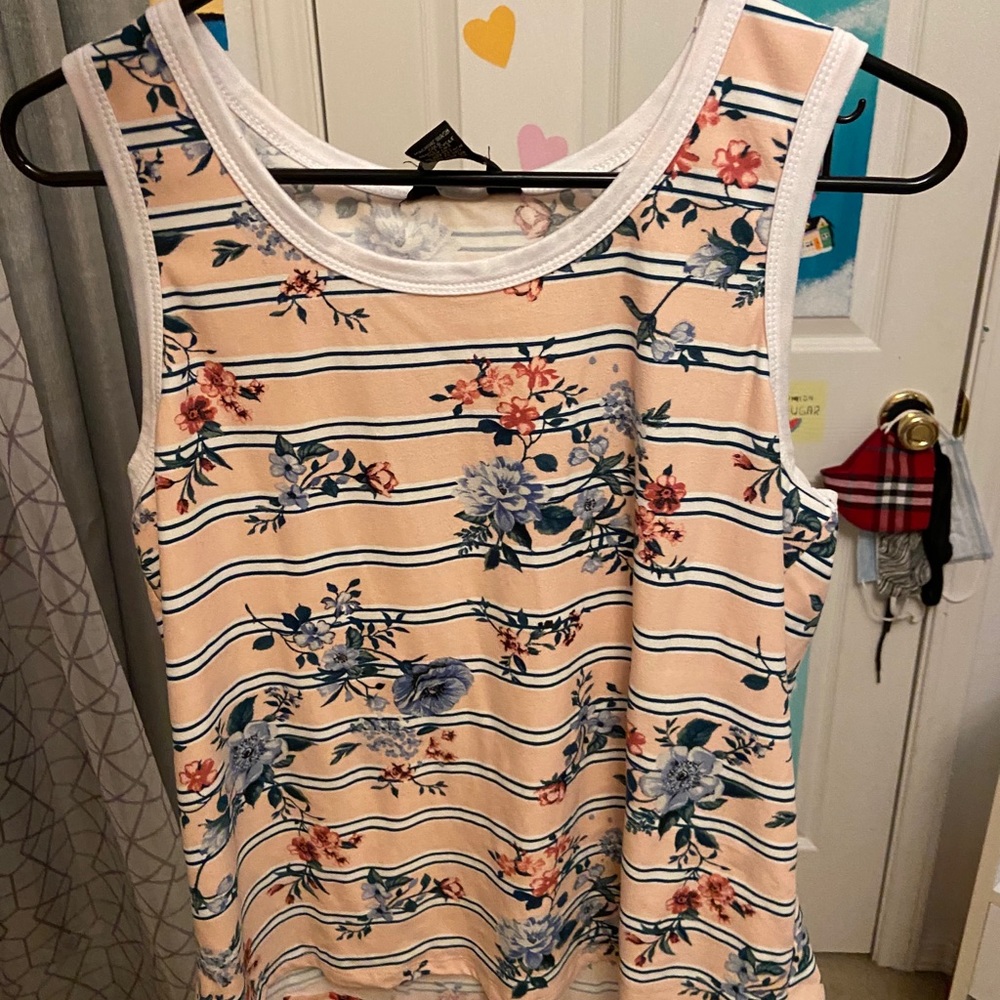 Floral Muscle Tank
